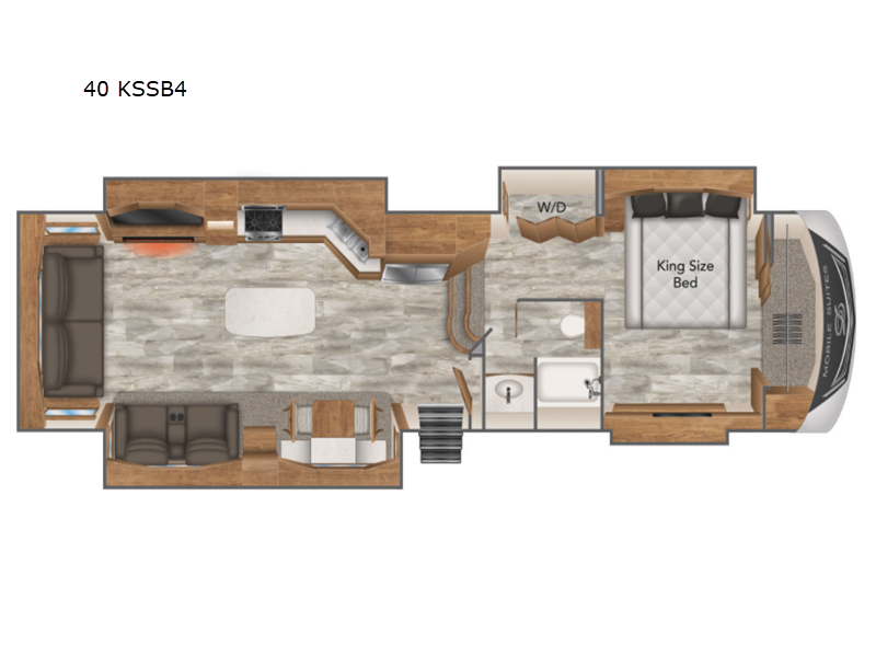 2022 DRV Mobile Suites 40KSSB4, $ 221,242