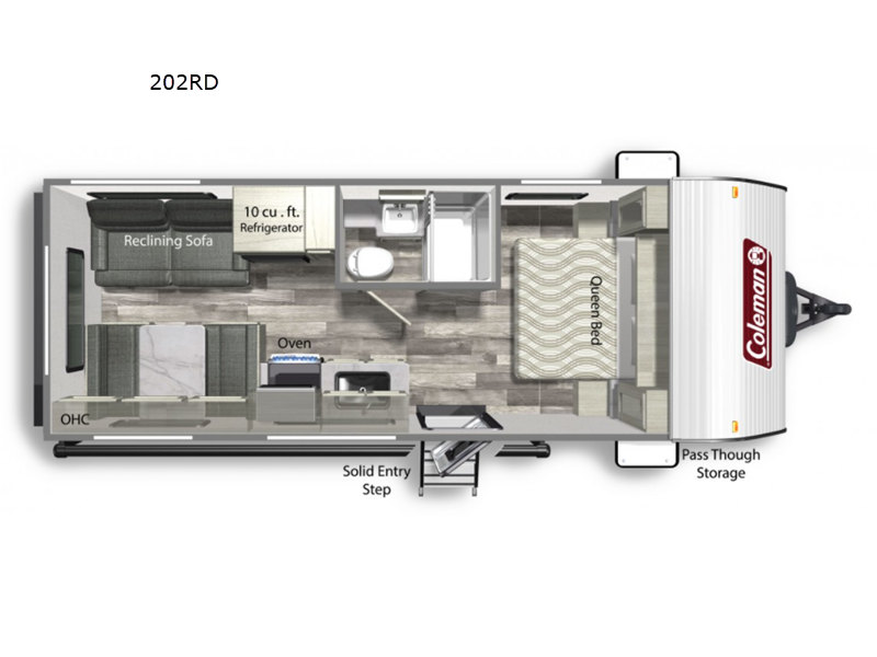 2022 Dutchmen Coleman Lantern LT 202RD, $ 17,999