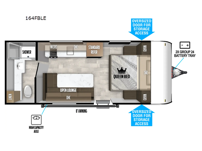 2026 Forest River Salem FSX 164FBLE, $ 0