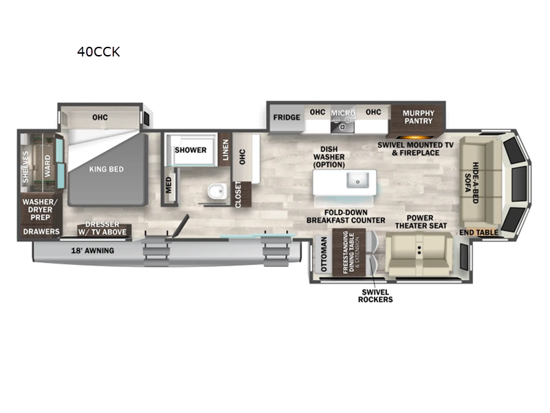 2026 Forest River Cedar Creek Cottage 40CCK, $ 0