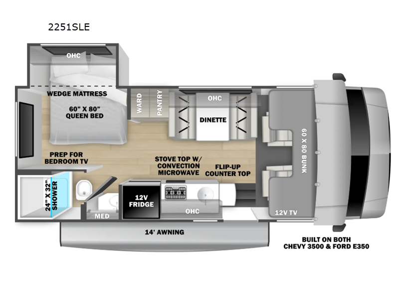 2026 Forest River Forester 2251SLE Ford, $ 89,990