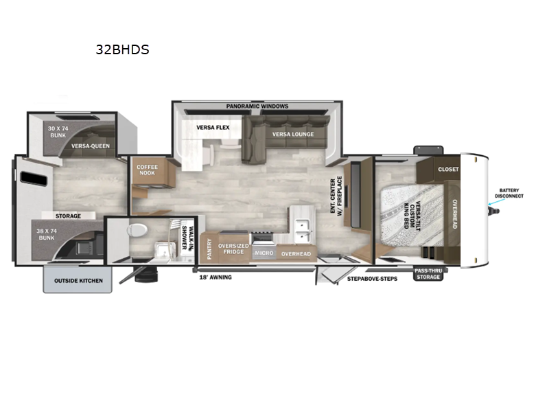2026 Forest River Salem 32BHDS, $ 0