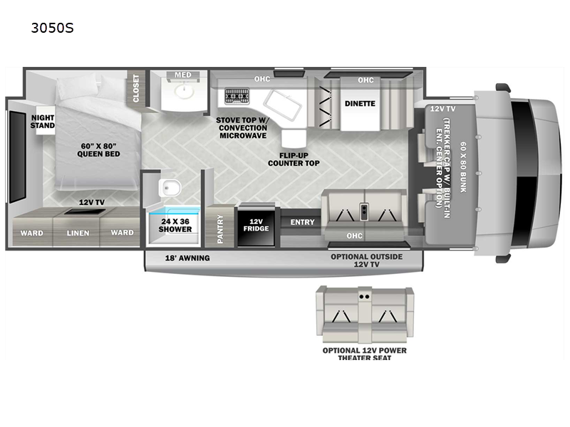 2025 Forest River Sunseeker Classic 3050S, $ 166,379