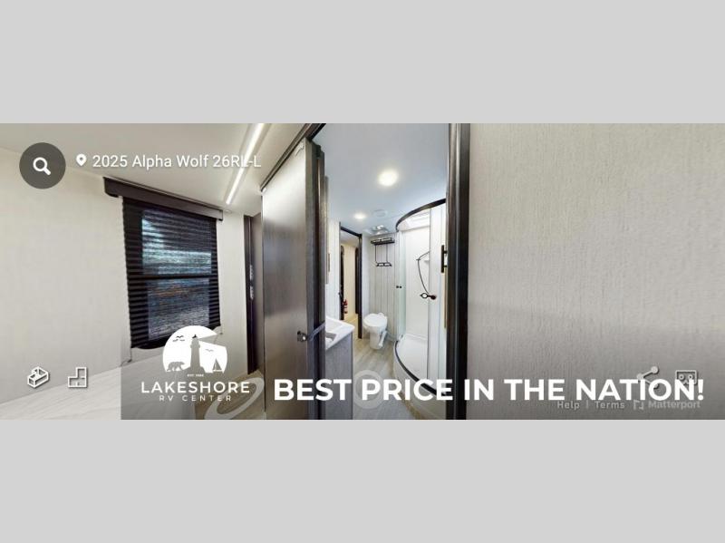 2025 Forest River Cherokee Alpha Wolf 26RL, $ 61,325