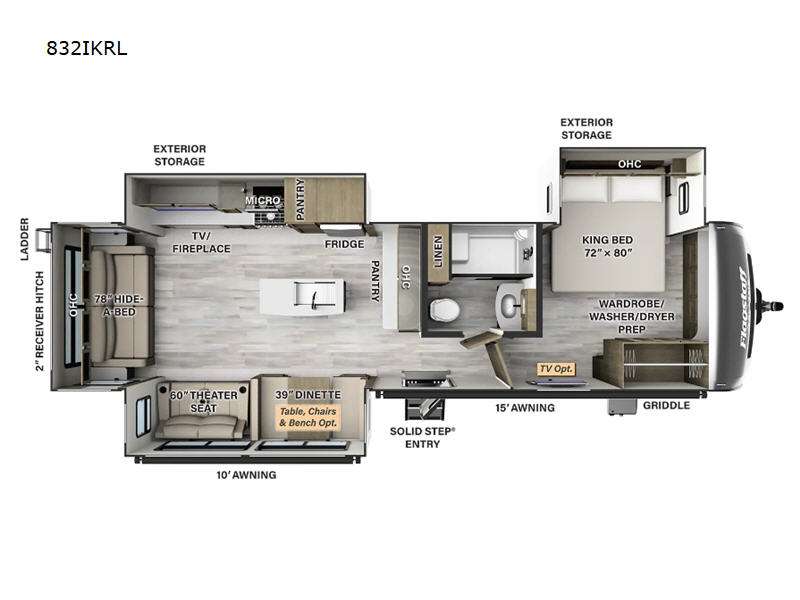 2025 Forest River Flagstaff Classic 832IKRL, $ 76,388