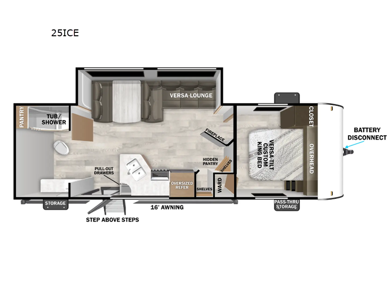 2025 Forest River Salem Cruise Lite 25ICE, $ 48,697