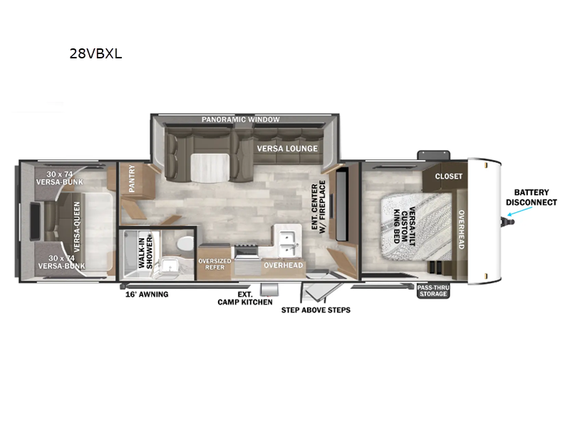 2025 Forest River Salem Cruise Lite 28VBXL, $ 50,182