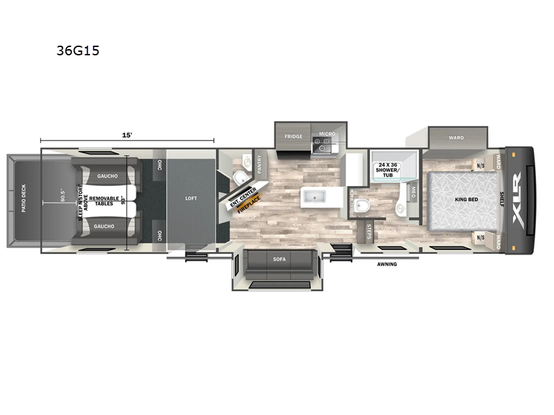 2025 Forest River XLR Nitro 36G15, $ 127,775