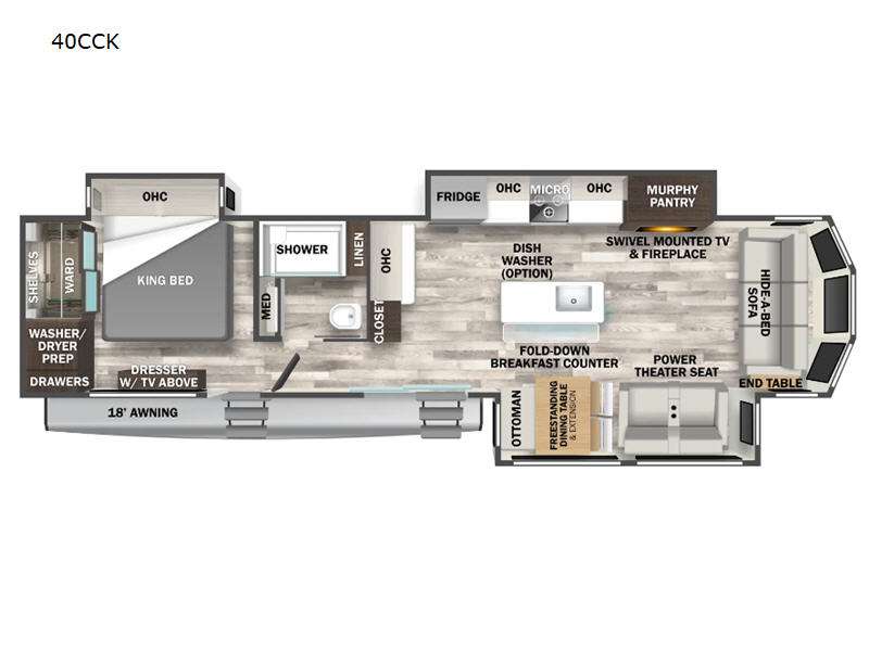 2025 Forest River Cedar Creek Cottage 40CCK, $ 110,108