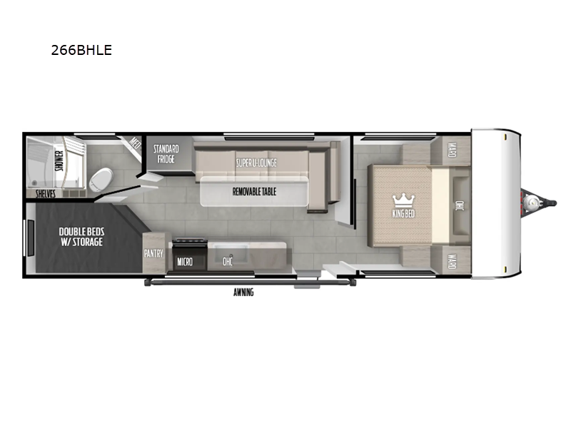 2025 Forest River Wildwood FSX 266BHLE, $ 28,705