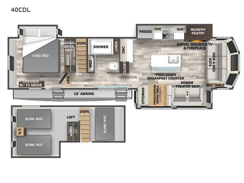 2025 Forest River Cedar Creek Cottage 40CDL, $ 114,531