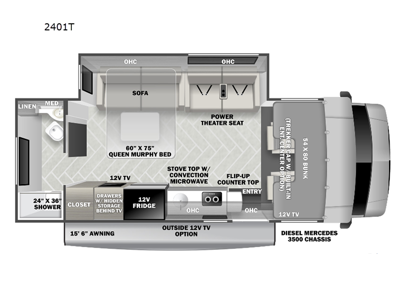 2024 Forest River Forester 2401T MBS, $ 124,990