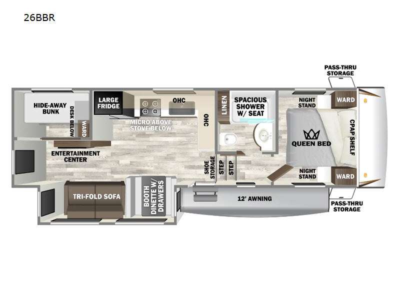 2024 Forest River Sabre 26BBR, $ 37,990