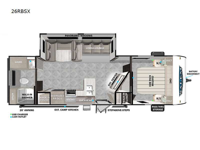 2023 Forest River Salem 26RBS, $ 50,374