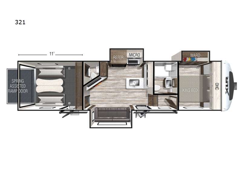 2022 Forest River XLR Nitro 321, $ 69,990