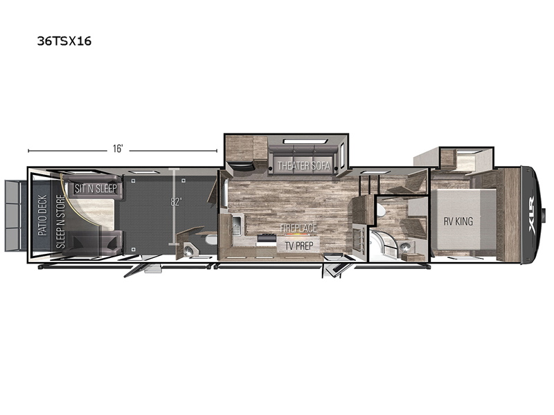 2022 Forest River XLR Boost 36TSX16, $ 96,677
