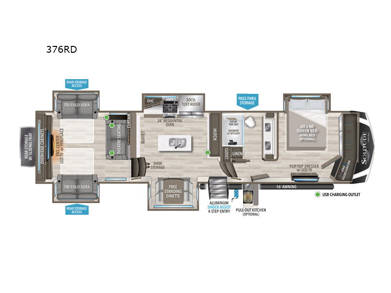 2023 Grand Design Solitude 376RD, $ 0