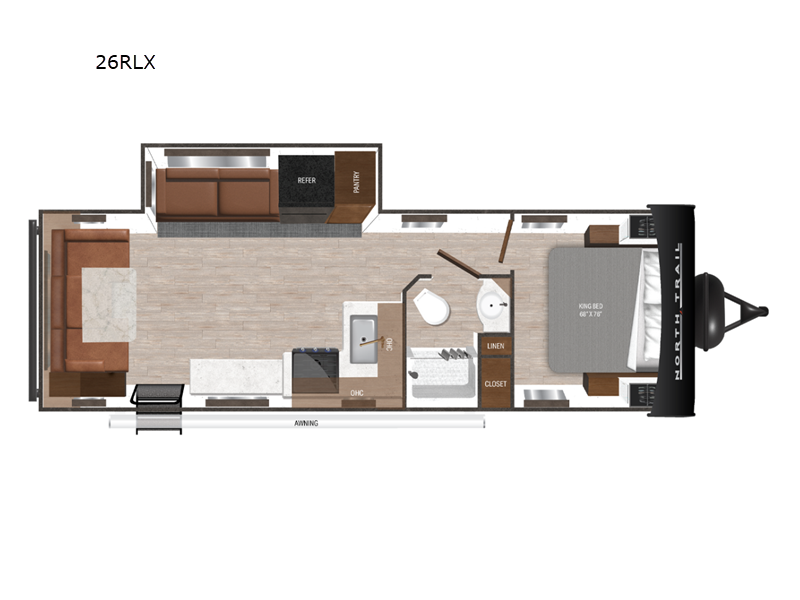 2025 Heartland North Trail Ultra Lite NT 26RLX, $ 35,999