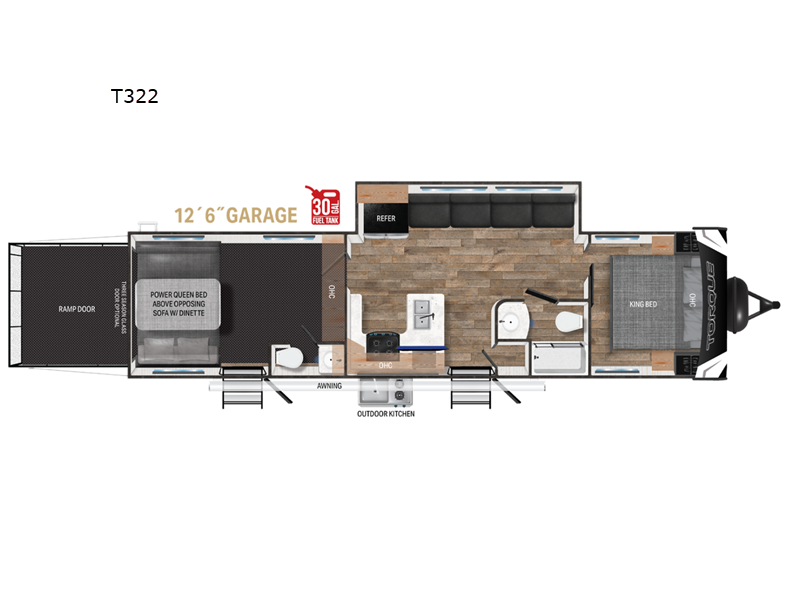 2025 Heartland Torque T322, $ 83,713