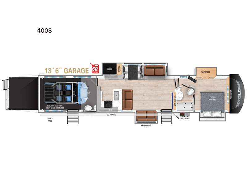 2025 Heartland Cyclone 4008, $ 175,769