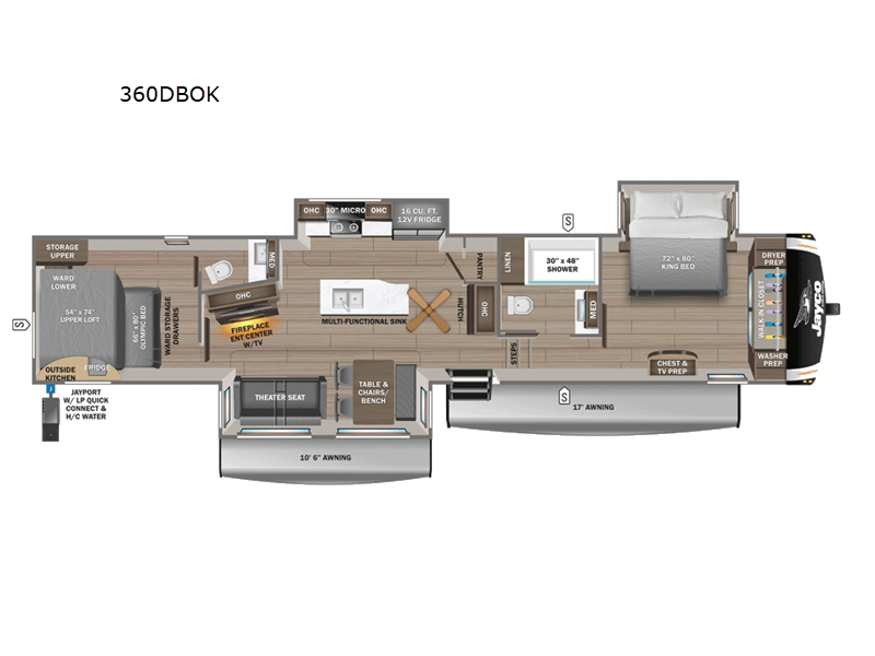 2026 Jayco Eagle 360DBOK, $ 107,055