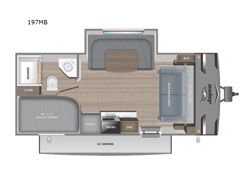 2026 Jayco Jay Flight SLX 197MB, $ 32,311