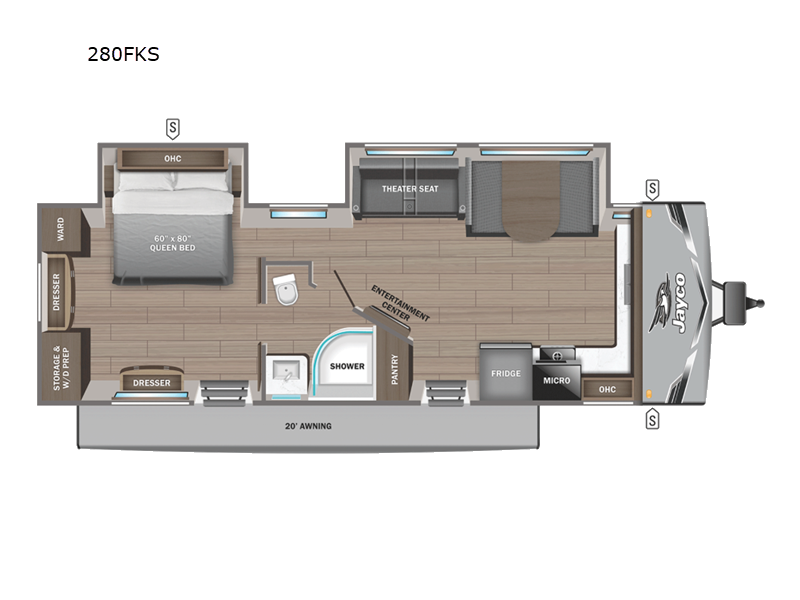 2026 Jayco Jay Flight SLX 280FKS, $ 49,486
