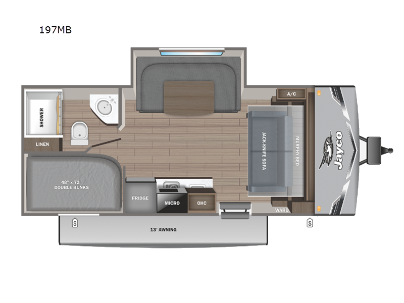 2026 Jayco Jay Flight SLX 197MB, $ 31,711