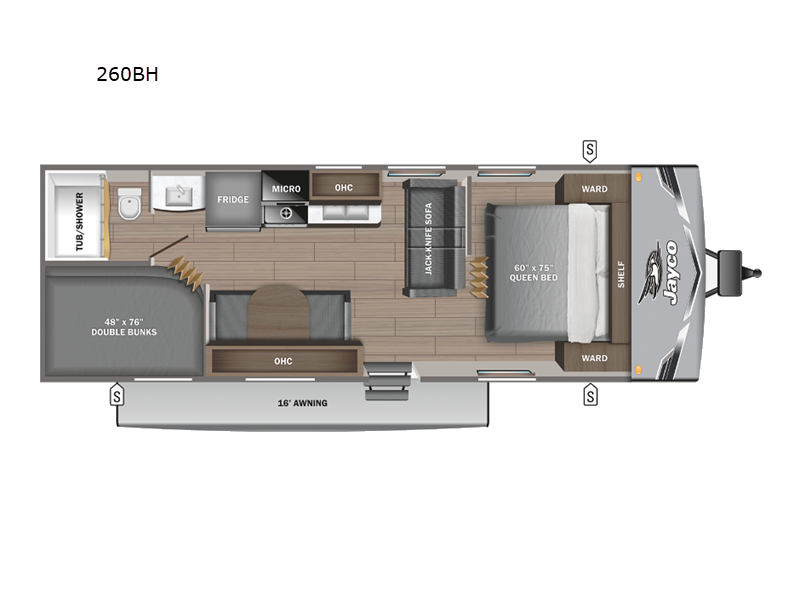 2026 Jayco Jay Flight SLX 260BH, $ 33,006