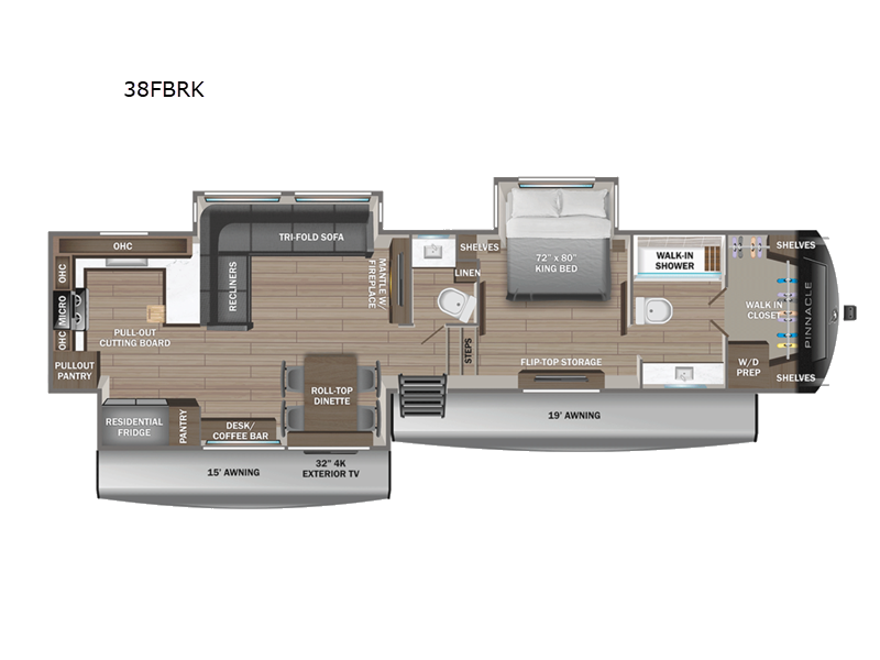 2026 Jayco Pinnacle 38FBRK, $ 156,361
