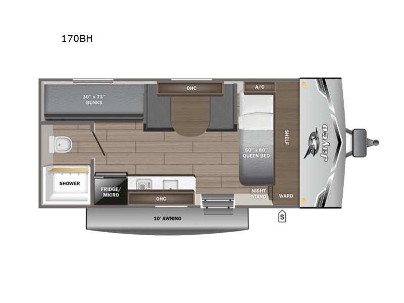 2026 Jayco Jay Flight SLX 170BH Sport Edition, $ 23,093