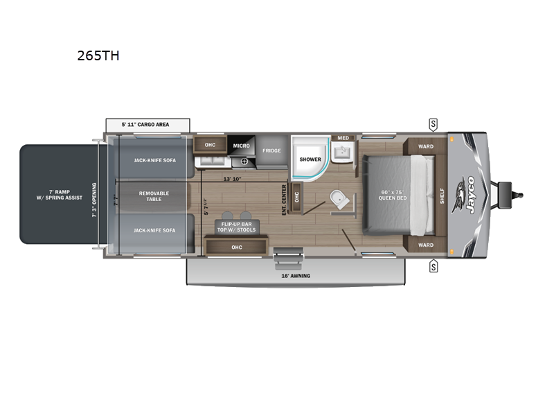 2026 Jayco Jay Flight SLX 265TH, $ 41,325