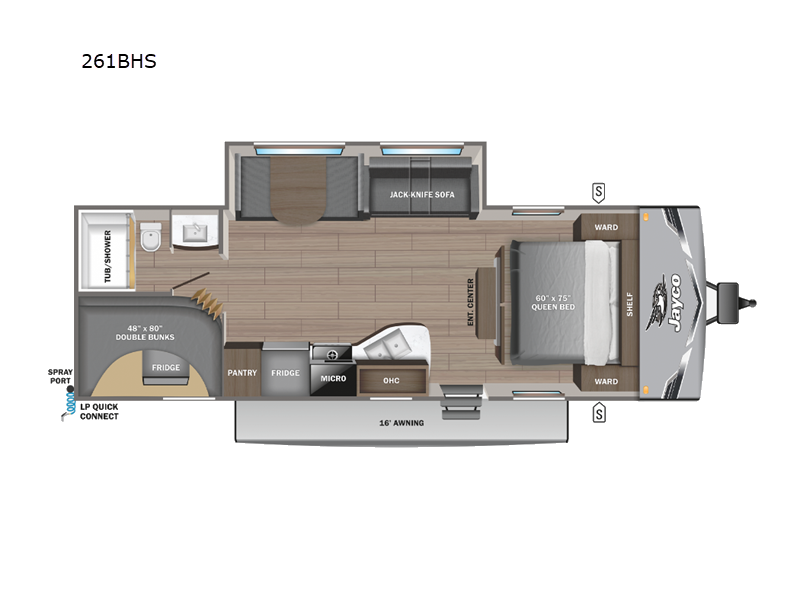 2026 Jayco Jay Flight SLX 261BHS, $ 39,306