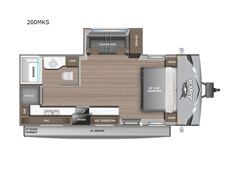 2025 Jayco Jay Flight SLX 200MKS, $ 35,243