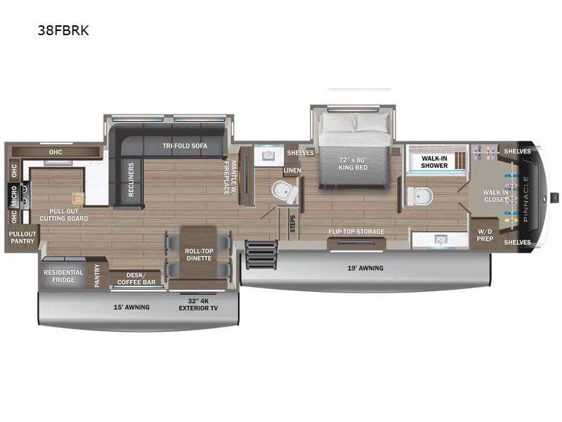 2025 Jayco Pinnacle 38FBRK, $ 153,047