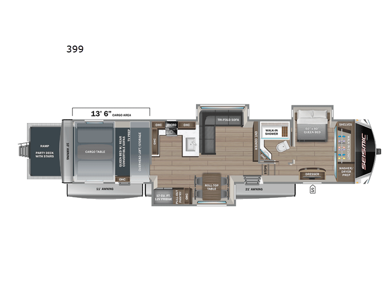2025 Jayco Seismic 399, $ 129,504
