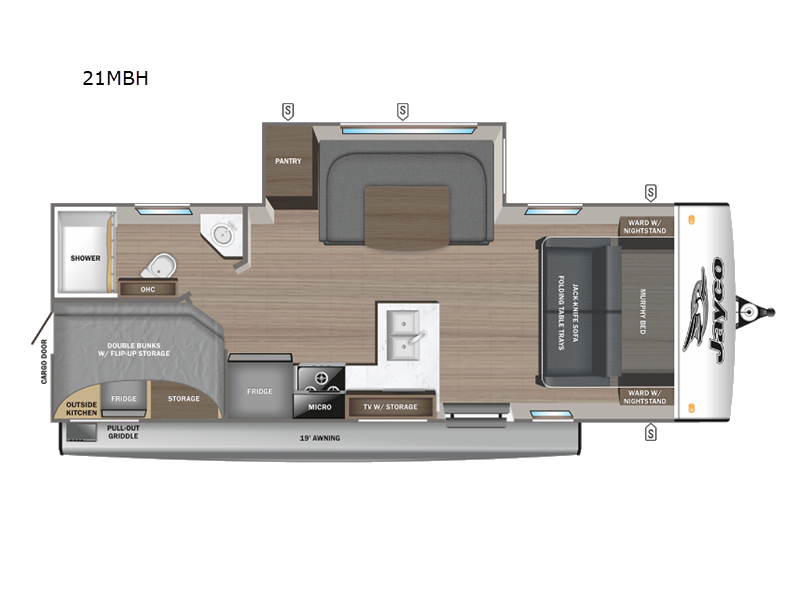 2025 Jayco Jay Feather 21MBH, $ 52,149