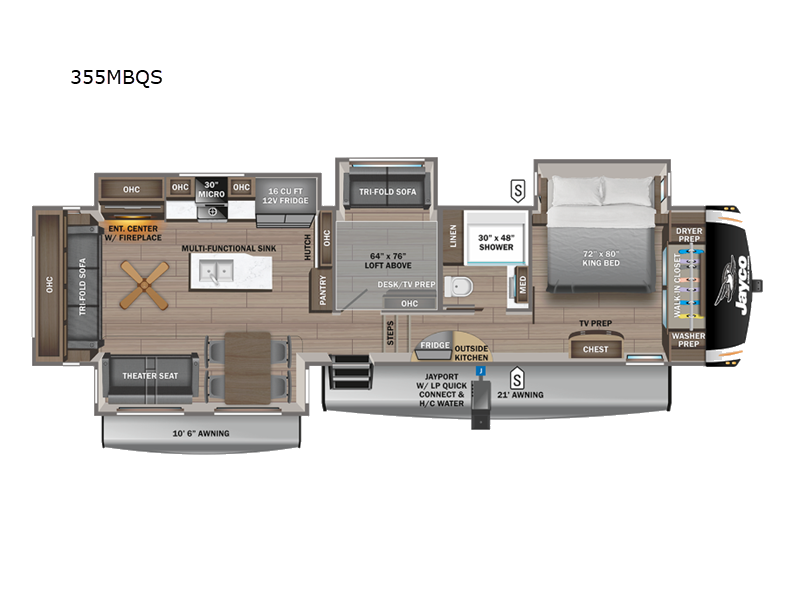 2025 Jayco Eagle 355MBQS, $ 107,487