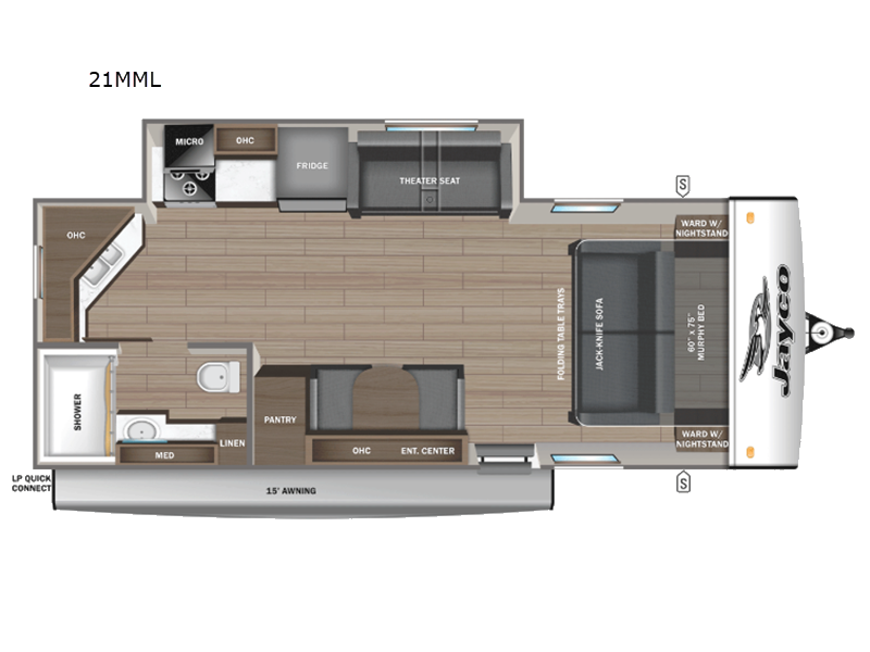 2025 Jayco Jay Feather 21MML, $ 50,416