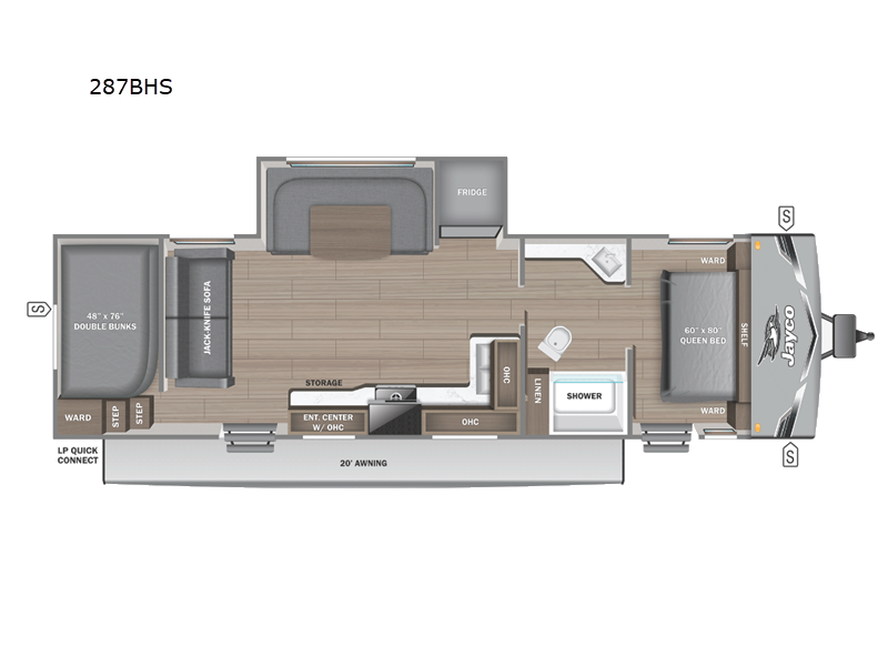 2025 Jayco Jay Flight SLX 287BHS, $ 40,003