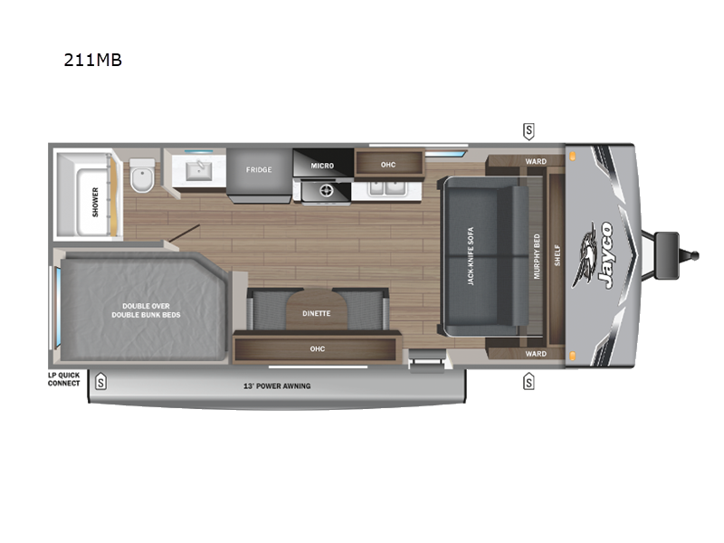 2025 Jayco Jay Flight SLX 211MB, $ 31,703