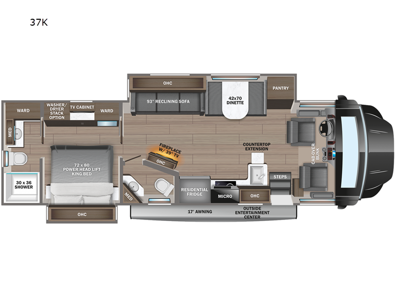2024 Jayco Seneca Prestige 37K, $ 244,990