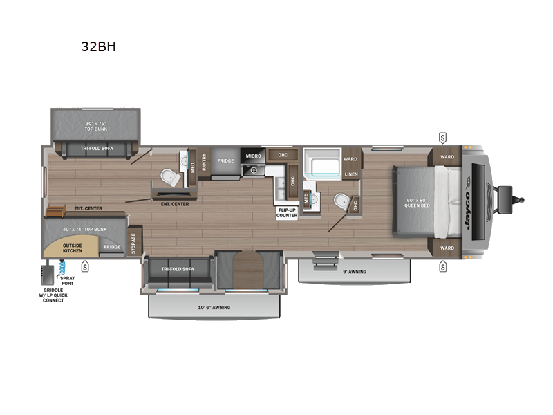2024 Jayco White Hawk 32BH, $ 73,585
