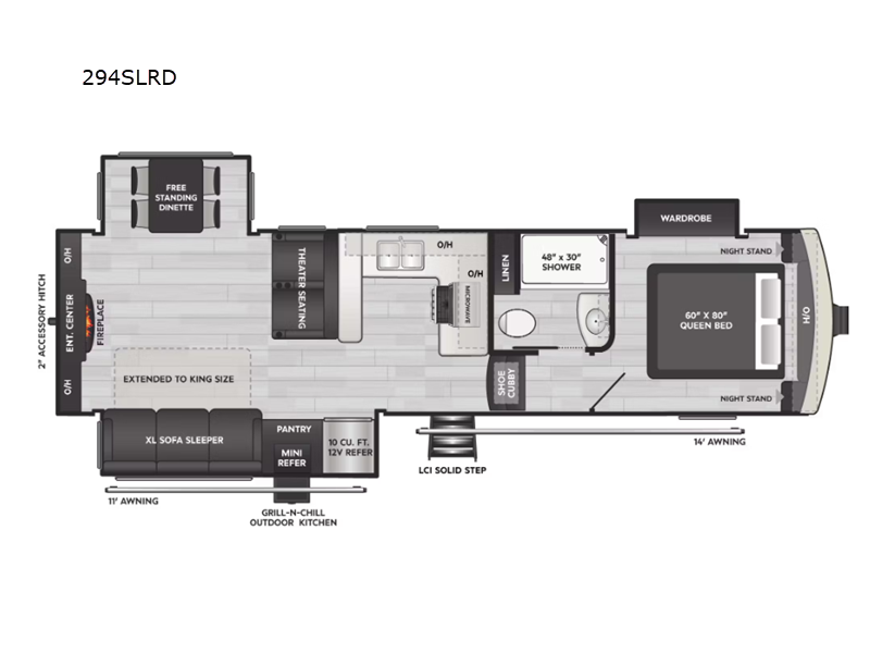 2026 Keystone Arcadia Super Lite 294SLRD, $ 73,793