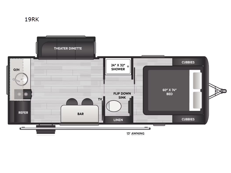2026 Keystone Reign 19RK, $ 50,506