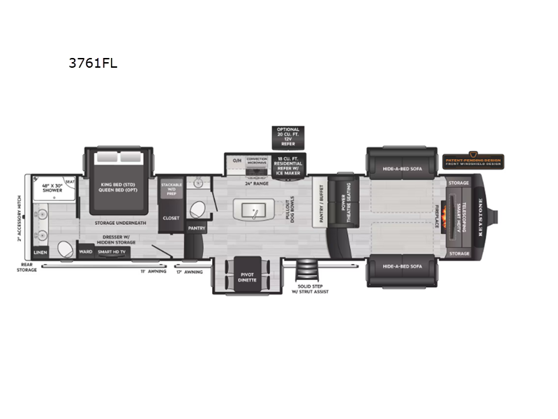 2026 Keystone Montana 3761FL, $ 130,433
