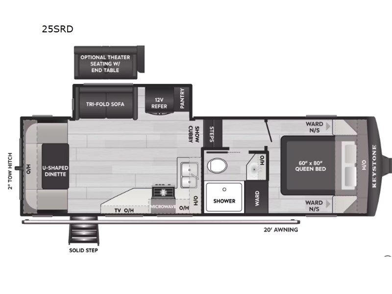 2026 Keystone Arcadia Select 25SRD, $ 48,301