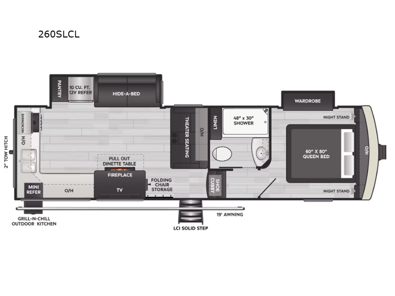 2026 Keystone Arcadia Super Lite 260SLCL, $ 65,115