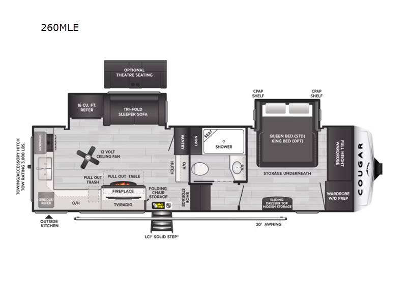 2025 Keystone Cougar 260MLE, $ 74,990
