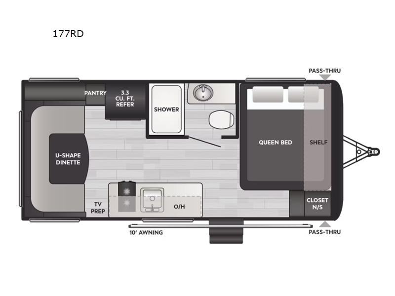 2025 Keystone Hideout Sport (Single Axle) 177RD, $ 22,305
